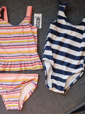 Bathing Suit & Tankini Budle Of 2